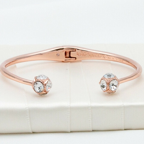 KATE SPADE ♠️ Lady Marmalade Rose Gold Open Cuff - Picture 1 of 5